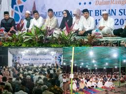 Ribuan Warga Muslim Kota  Tebingtinggi Ikuti Do'a Dan Dzikir Bersama