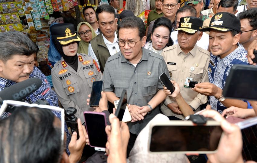 Pastikan Harga Stabil Jelang Idulfitri, Wagub Sumut dan Mendag Turun Langsung ke Pasar Tebingtinggi