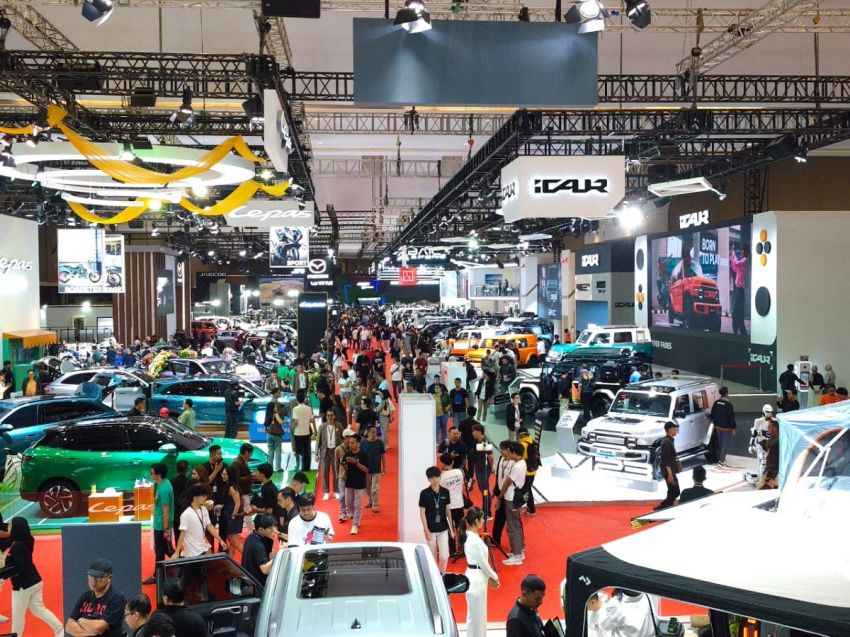 Pameran otomotif Indonesia International Motor Show, total nilai transaksi Rp8,7 triliun