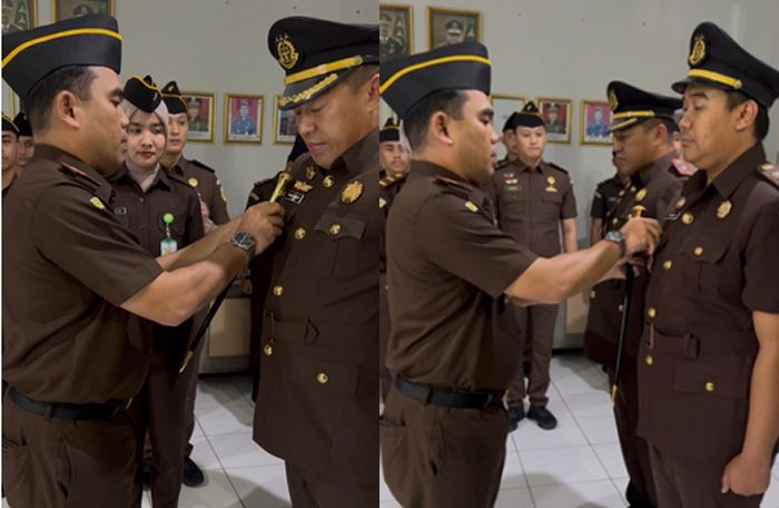 Kajari Poso Yos A Tarigan Lantik Dua Pejabat Baru: "Jaga Integritas dan Segera Berinovasi"