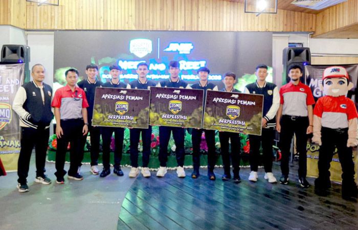 JNE Berikan Bonus Puluhan Juta untuk Skuad Cosmo JNE FC yang Berprestasi membela Timnas di ajang Asia