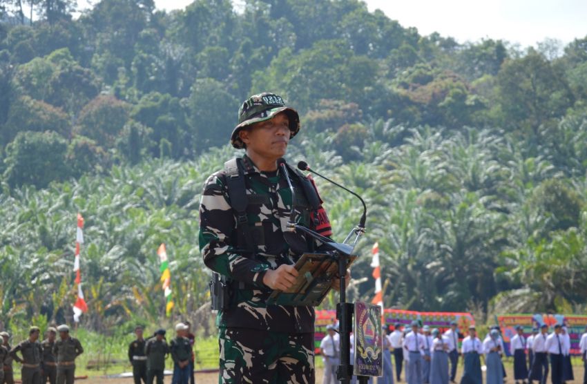 Satgas TMMD ke-127 Kodim 0212/Tapsel Perduli Kepada Masyarakat Petani di Angkola Sangkunur.