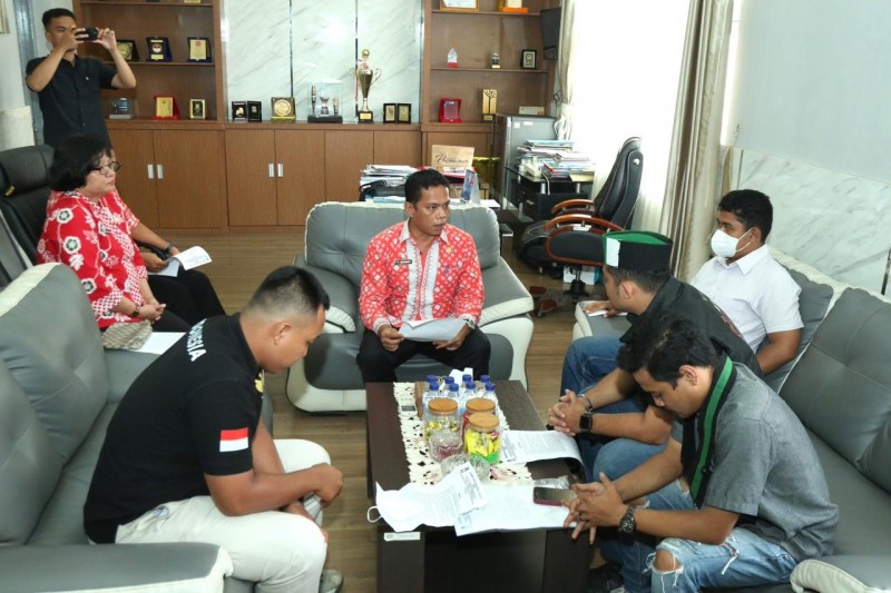 Dugaan Penculikan Anak oleh Penyandang Disabilitas, Sekda Junaedi Temui Aksi Massa HMI