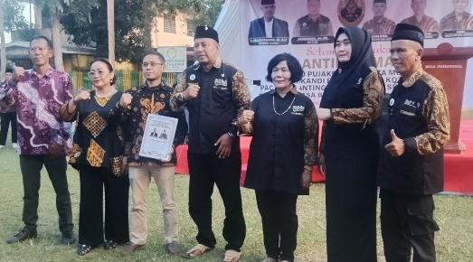 Hermawan SH MH Resmi Lantik Kepengurusan Pujaketarung Sumut