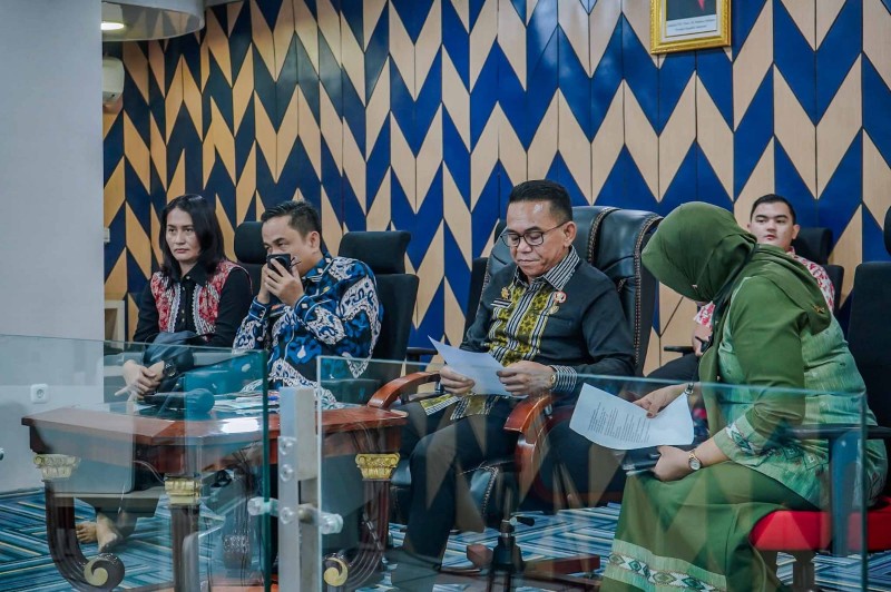 Zakiyuddin Harahap Ikuti Rapat Percepatan Rehabilitasi dan Rekonstruksi Pascabencana
