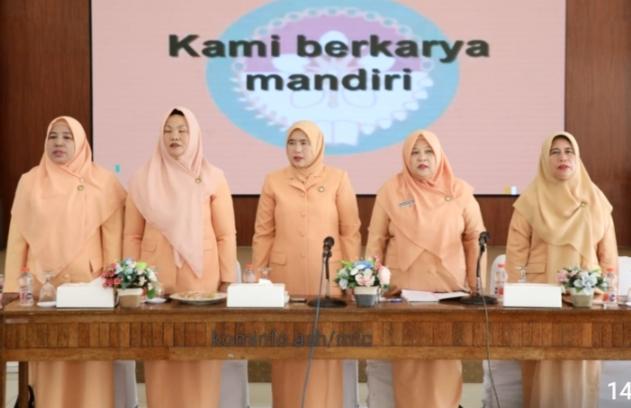 Dharma Wanita Persatuan Asahan gelar Rakor Dan Konsolidasi Program Kerja