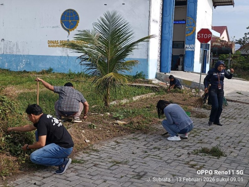 Unit Pelayanan Uji Berkala Kendaraan Bermotor Kabupaten Simalungun Gotong Royong, Dukung Gerakan Indonesia Asri