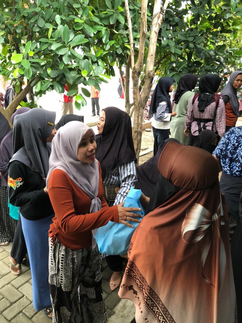 Wujudkan Kepedulian di Bulan Suci, Menteri Imigrasi dan Pemasyarakatan Salurkan Bakti Sosial di Ponpes Mazilah