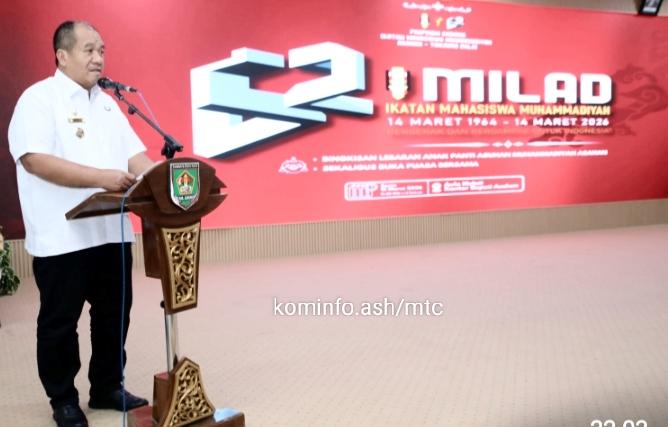 Dalam Suasana Milad Bupati Asahan Ajak IMM Tingkatkan Sinergitasp