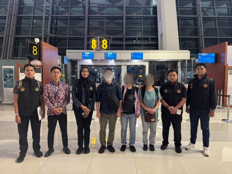 3 WNA Korea Dideportasi