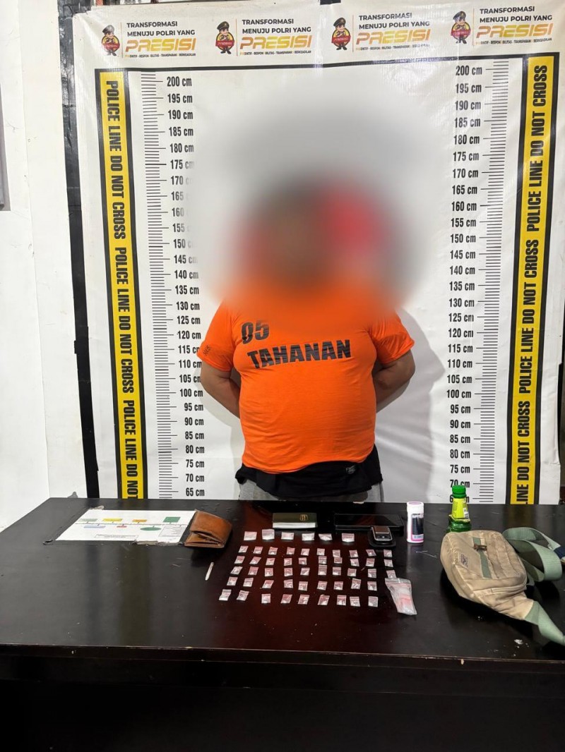 Operasi Senyap Tengah Malam Ringkus Bandar Sabu 10 Gram