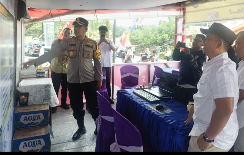 Personil Tiga Titik Lokasi Posyan Operasi Ketupat Toba 2026 di Padang Lawas Standby