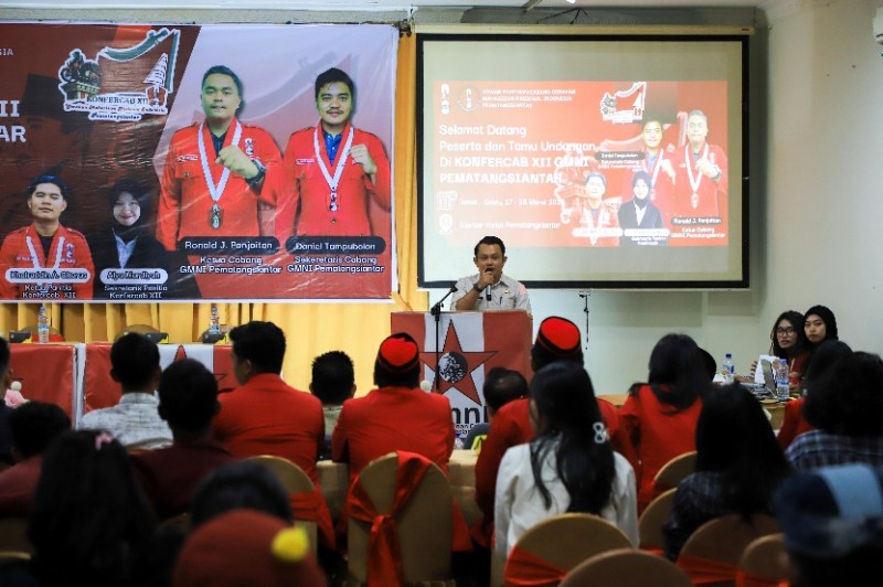 Konfercab XII GMNI Siantar, Wesly Silalahi; Semoga Melahirkan Gagasan dan Kepemimpinan Baru
