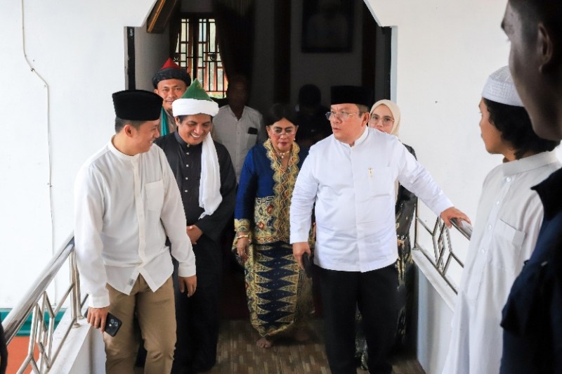 Halal Bihalal Idul Fitri 1447 H Wesly Bersama TGB Syek Dr Ahmad Syakban  di Pondok Parsulukan Simalungun