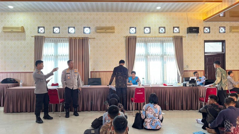 Kapolres Simalungun Tinjau Langsung Penerimaan Terpadu Anggota Polri 2026, Pastikan Proses Transparan dan Profesional