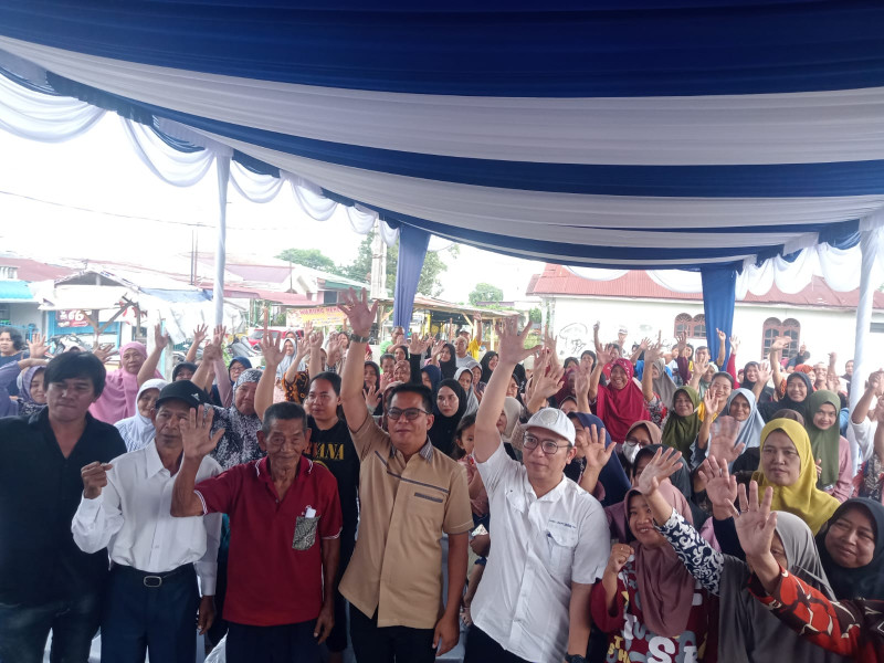 Anggota DPRD Siantar, Metro Hutagaol Tampung Aspirasi Warga di Nagapita