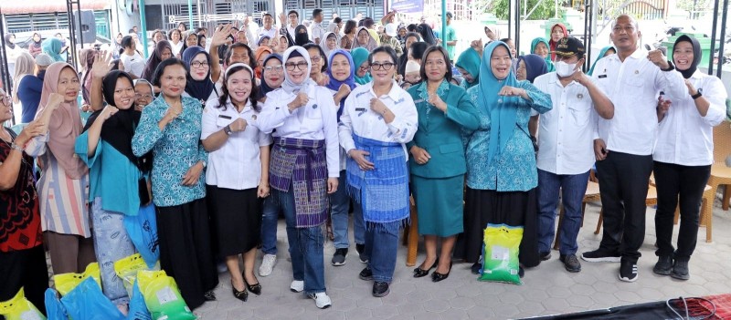 Pedulian Masyarakat Jelang Hari Besar Keagamaan, Pemkab Simalungun Gelar Pasar Murah