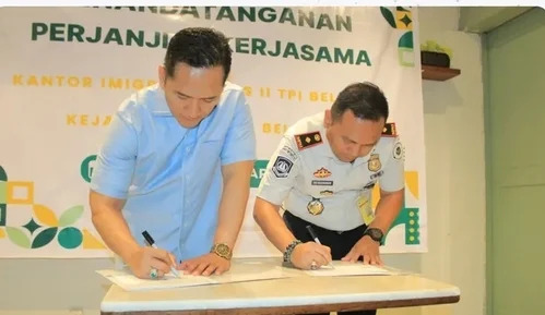 Imigrasi Belawan dan Kejari Teken MoU