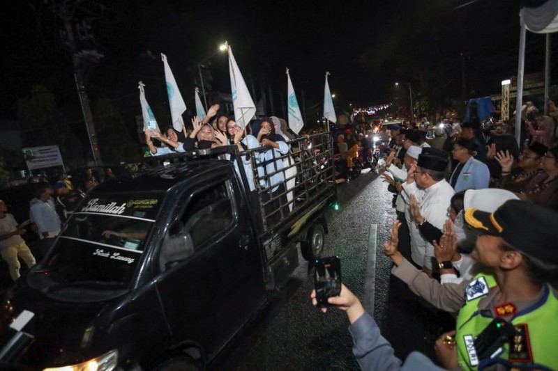 Sambut Idul Fitri 1447 H, Pawai Takbir Keliling di Siantar Aman dan Terkendali