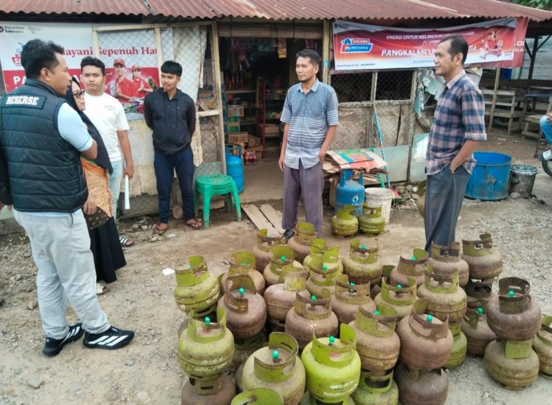 Polresta Padang Lawas Amankan Gas LPG 3 Kg
