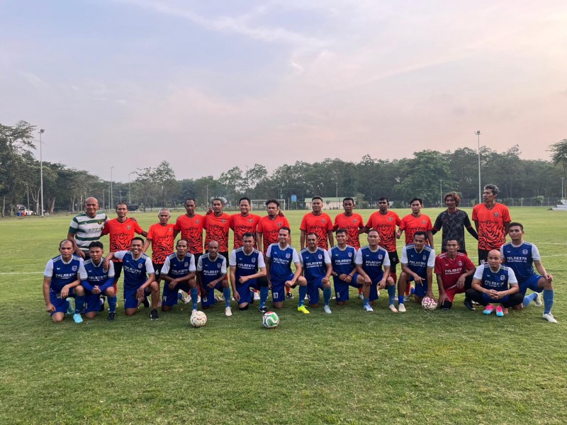 Menjaga Kebugaran 77 FC Cukur Tim Polresta Deli Serdang 2-0
