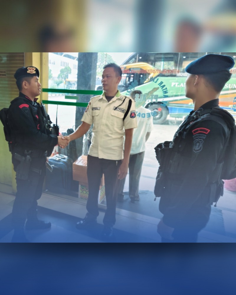 Pastikan Keamanan Pemudik, Satgas Ops Ketupat Toba Tingkatkan Pengawasan di Terminal Amplas