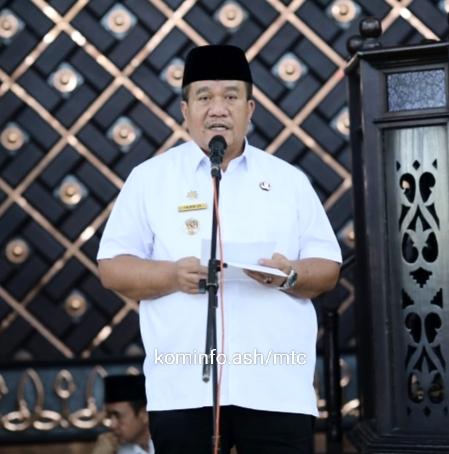 Dzikir Bersama Dihari Jadi Asahan Ke 80