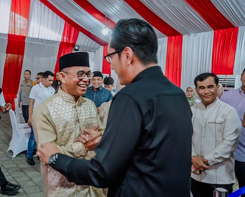 Zakiyuddin Harahap Sambut Hangat Tamu Halalbihalal, Pererat Silaturahmi di Kota Medan