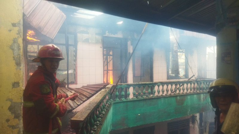 Lima Rumah Terbakar di Hamdan