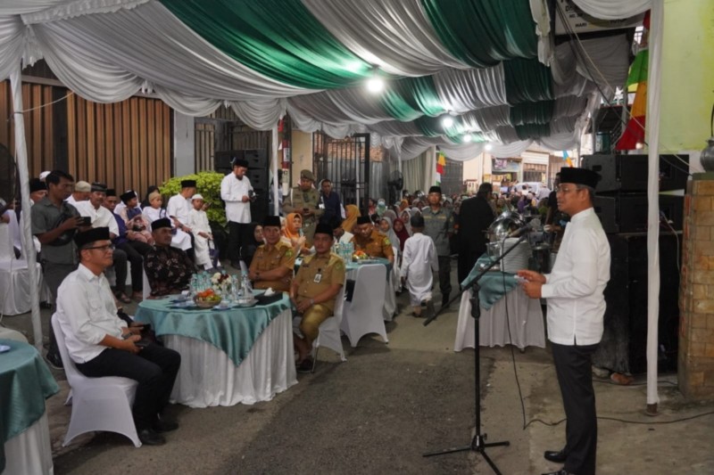 Safari Ramadan di Masjid Istiqna, Sekda Kota Medan Titip Pesan Pembangunan