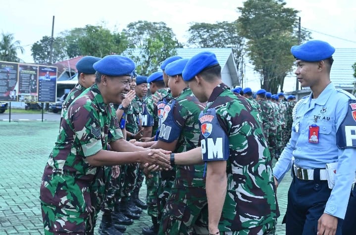Lanud Sjamsudin Noor Gelar Halal Bihalal Penuh Kebersamaan, Pererat Persaudaraan