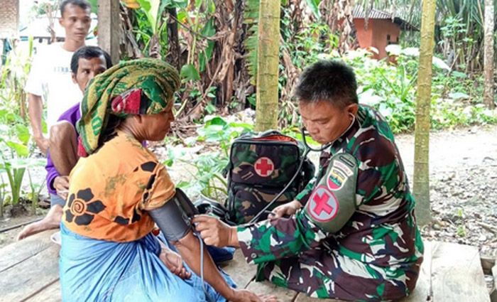 Dansatgas TMMD ke-127 Kodim 0212/Tapsel: TNI Berperan Berikan Layanan Kesehatan Bagi Warga