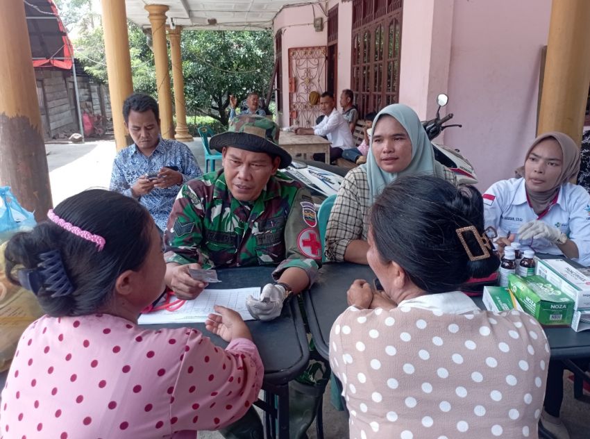 Satgas TMMD ke-127 kodim 0212/Tapsel Laksanakan Penyuluhan KB di Batu Rosak Angkola Sangkunur