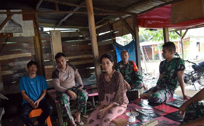 Sehari Sebelum Penutupan, Satgas TMMD ke-127 Kodim 0212/Tapsel Laksanakan Komsos