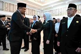Sebanyak 308 Pejabat Pemprov Sumut di Lantik Gubsu dan  Ingatkan Jangan Ada Pungli