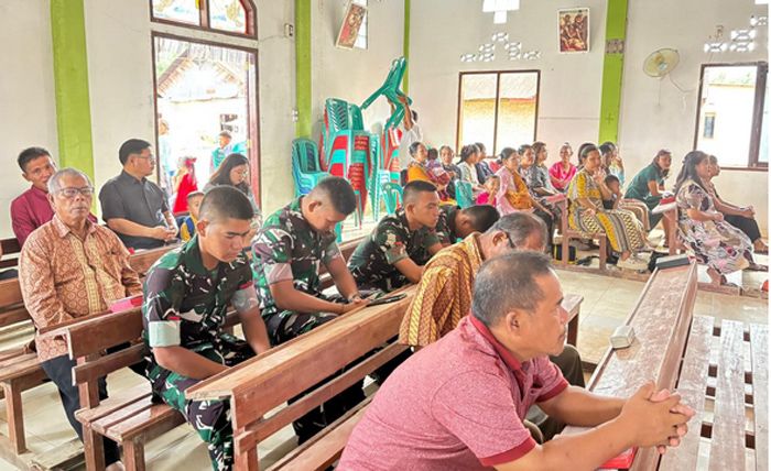 Satgas TMMD ke-127 Kodim 0212/Tapsel Terus Tingkatkan Keimanan Melalui Ibadah di Kecamatan Angkola Sangkunur