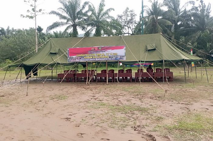 Kasdim 0212/ Tapsel Pimpin Persiapan Penutupan TMMD ke -127 Kodim 0212/ Tapsel di Angkola Sangkunur