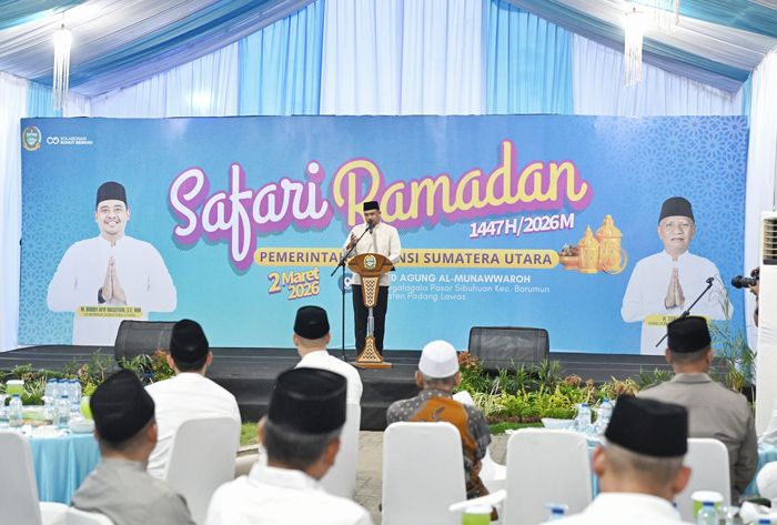 Safari Ramadan di Palas, Gubernur Bobby Nasution Bawa Banyak Oleh-oleh untuk Masyarakat