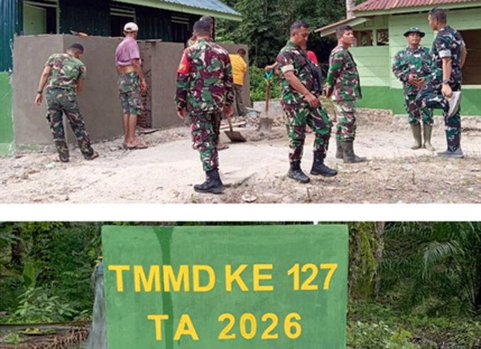 Danramil 19/Siais Kapten Inf H. Sirait: Selesainya Pengerjaan Pipanisasi Air Bersih-MCK Tingkatkan Kesehatan Masyarakat di Angkola Sangkunur