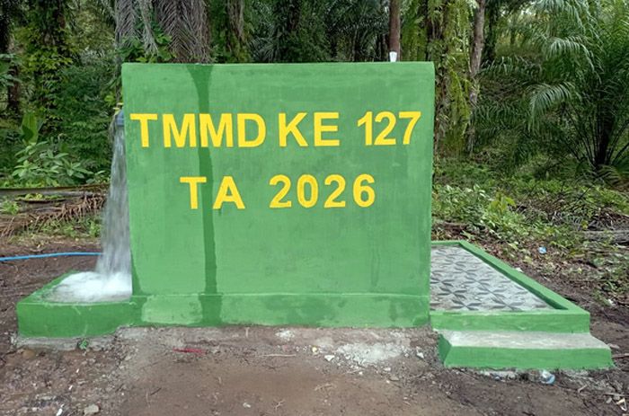 Satgas TMMD ke -127 Kodim 0212/Tapsel Selesaikan Pengerjaan Pipanisasi di Tiga Dolok Angkola Sangkunur