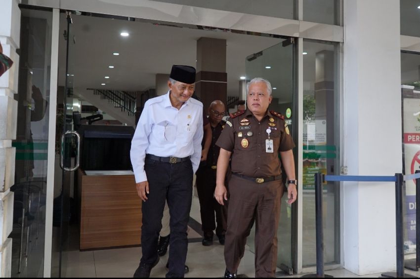 Menteri Pekerjaan Umum RI Doddy Hanggodo Silaturahmi ke Kantor Kejati Sumut