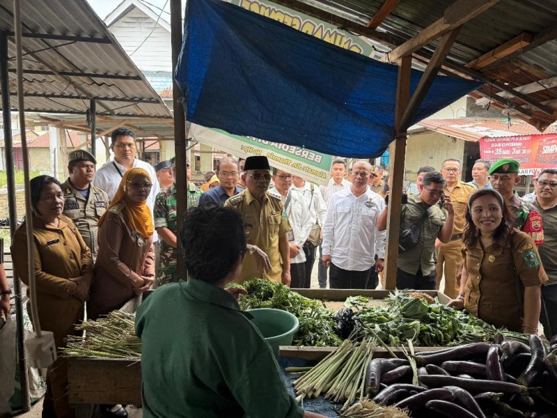 Jelang Lebaran, Polres Simalungun dan Bupati Sidak Pasar &mdash; Stok Aman, Warga Tak Perlu Panic Buying!