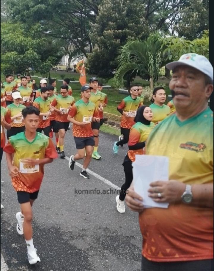 Sepekan Usai Lebaran Pemkab Asahan Gelar Fun Run 5 K & Jalan Santai ASN