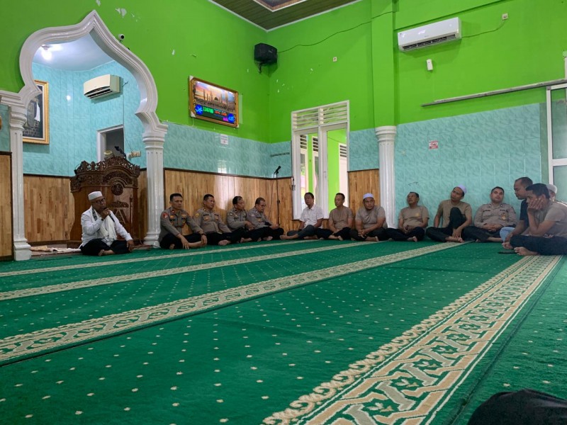 Binrohtal Polres Binjai Sebagai Penguat Iman, Akhlak, dan Intgritas Personil