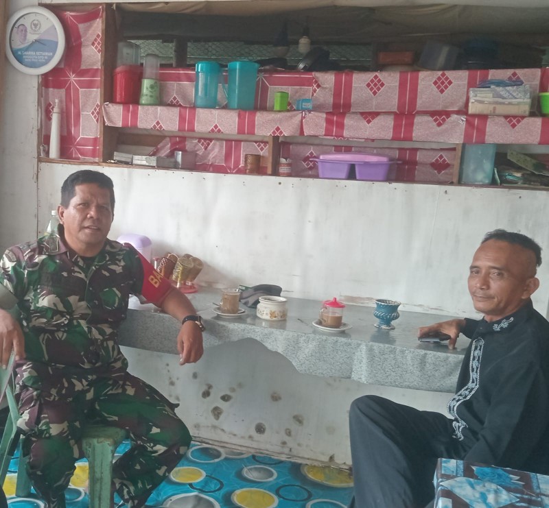Babinsa Ajak Pemuda Rejai Jaga Persatuan Dan Keutuhan Bangsa