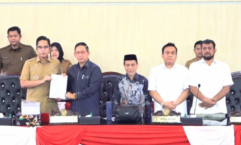 Sidang Paripurna DPRD Medan  atas Perubahan Perda Sistem Kesehatan