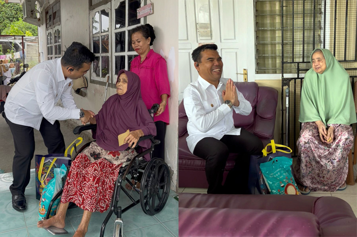Sambut Idulfitri, Kejari Poso dan IAD Daerah Poso Sapa dan Muliakan Para Senior Purnaja