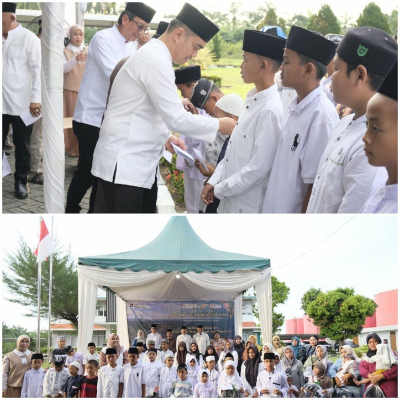 Raih Keberkahan di Bulan Suci Ramadhan 1447H/2026 M, PT Kawasan Industri Nusantara Santuni Anak Yatim Piatu dan Berbagi dengan Kaum Dhuafa di Sekitar