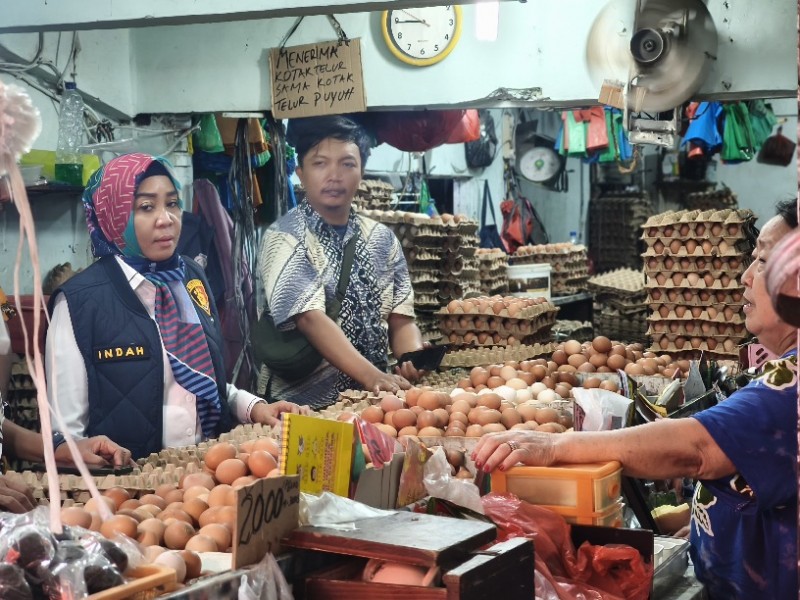 Pantau Harga hingga Lebaran, Satgas Pangan Polda Sumut Sidak Sejumlah Pasar di Medan