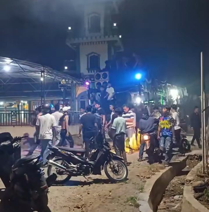 Malam Takbiran, Warga Kampung Banjar dan Paya Itik Tawuran